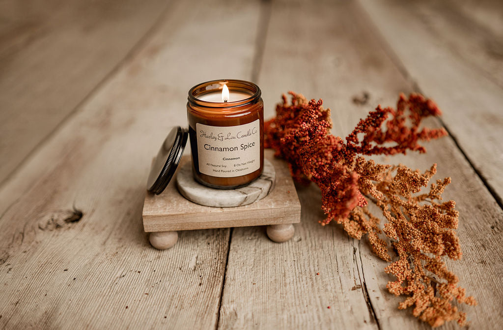 8 oz - Amber Jar Candle