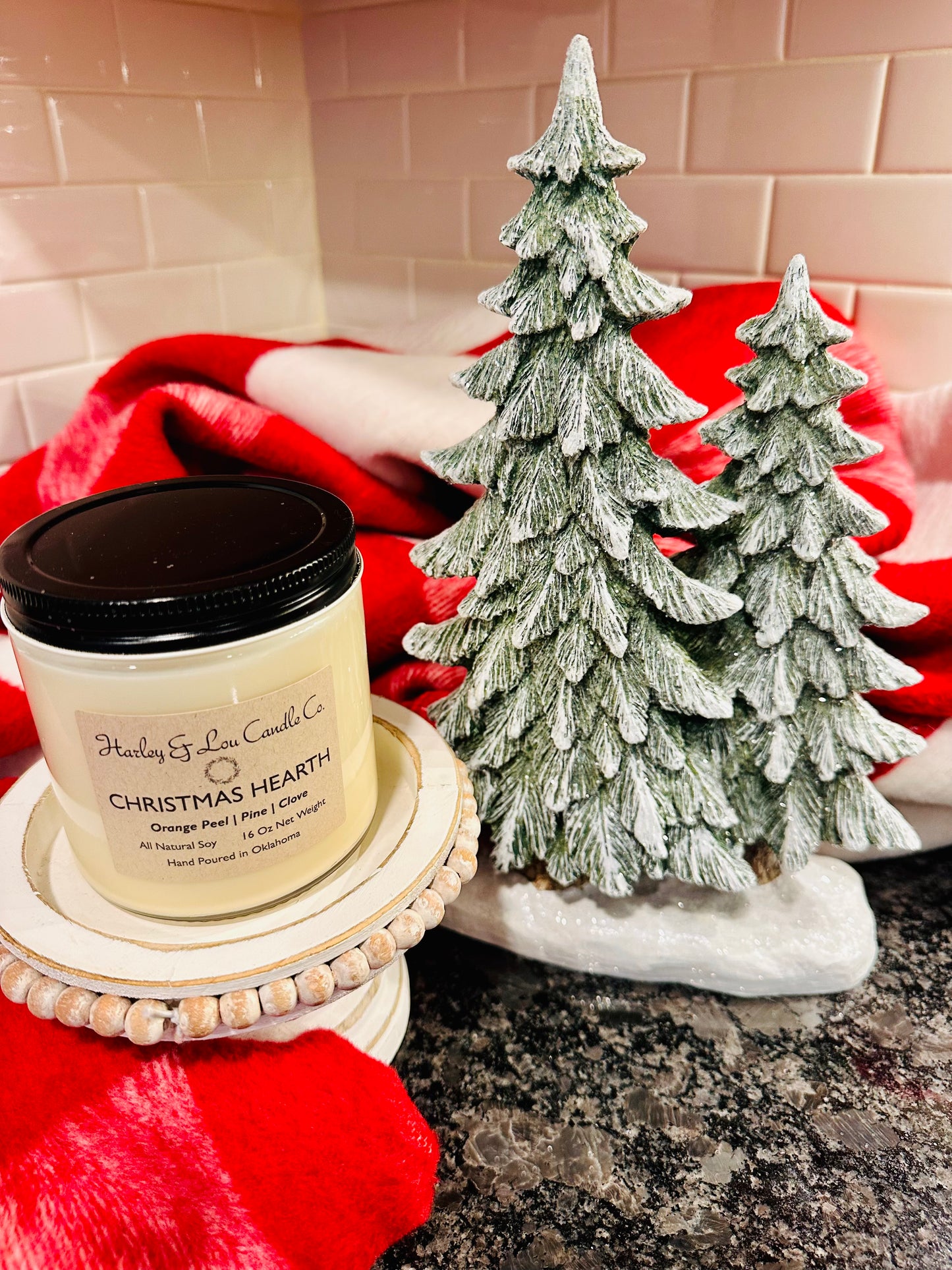 HOLIDAY 16 oz - Clear Jar Candle