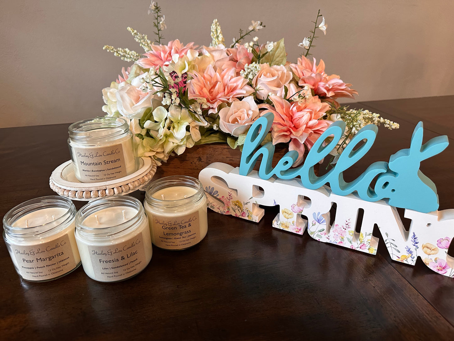 SPRING 12 oz - Clear Jar Candle