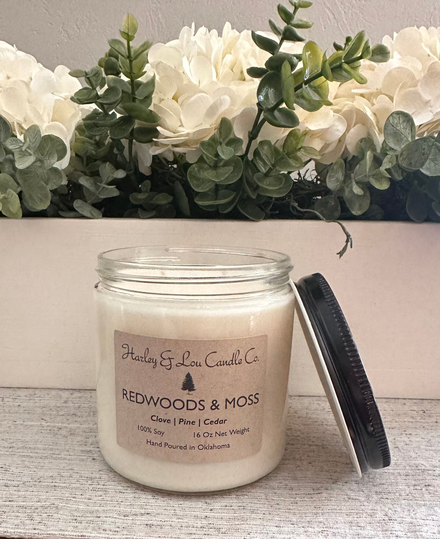 FALL 16 oz - Clear Jar Candle