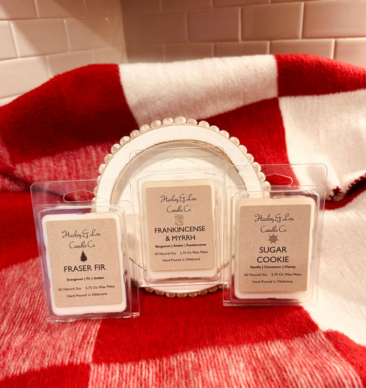 HOLIDAY Collection Wax Melt Bundle - 3 Pack