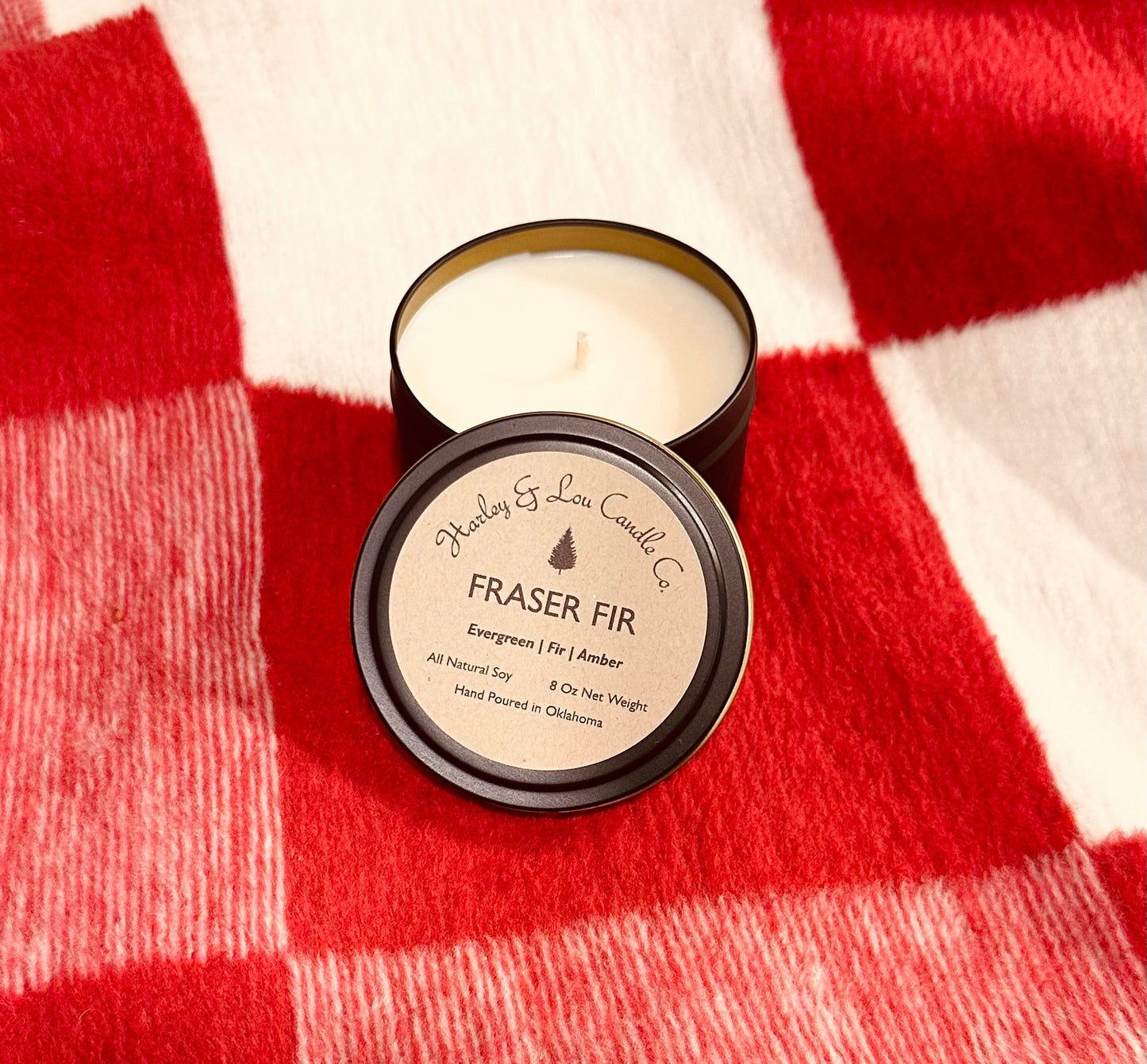 HOLIDAY 8 oz - Tin Jar Candle