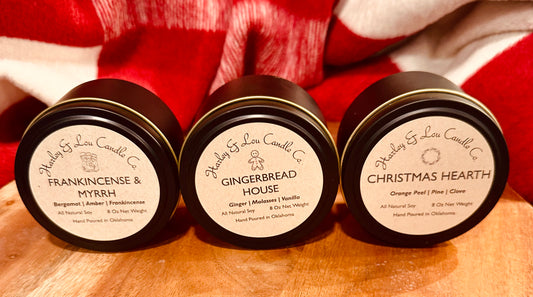 HOLIDAY 8 oz Tin Trio